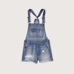 Abercrombie and Fitch Denim Shortalls